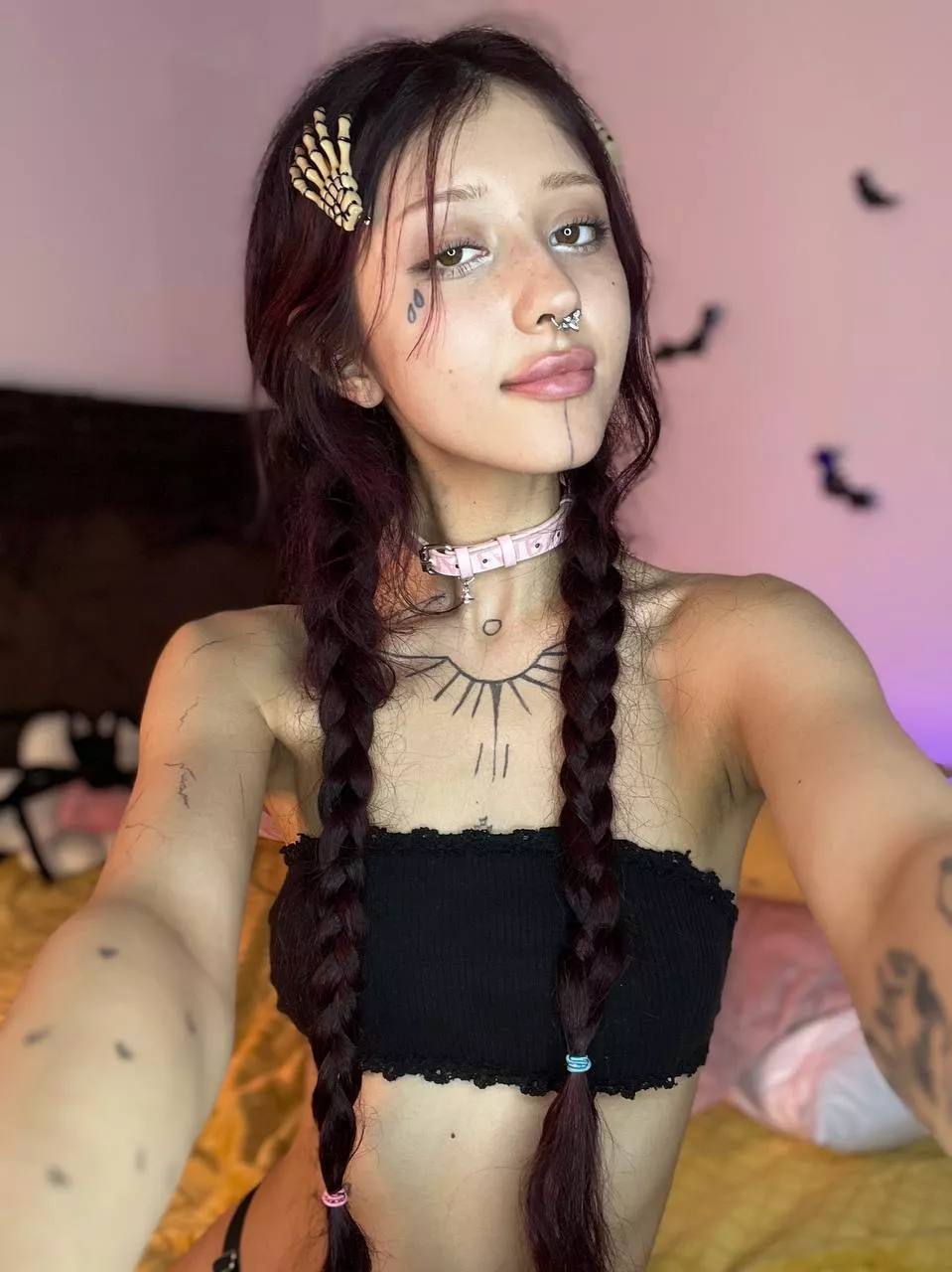 you'd like to pull my braids right