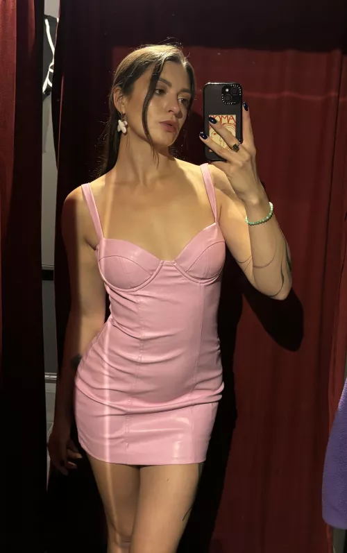 You'll love everything that's hidden underneath this cute bodycon dress