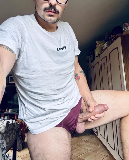 (26) wanna show me yours in return?