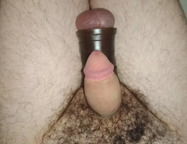 8.5cm stretched top view in bed