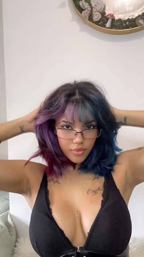 all I want is for someone to cum on my tits tonight