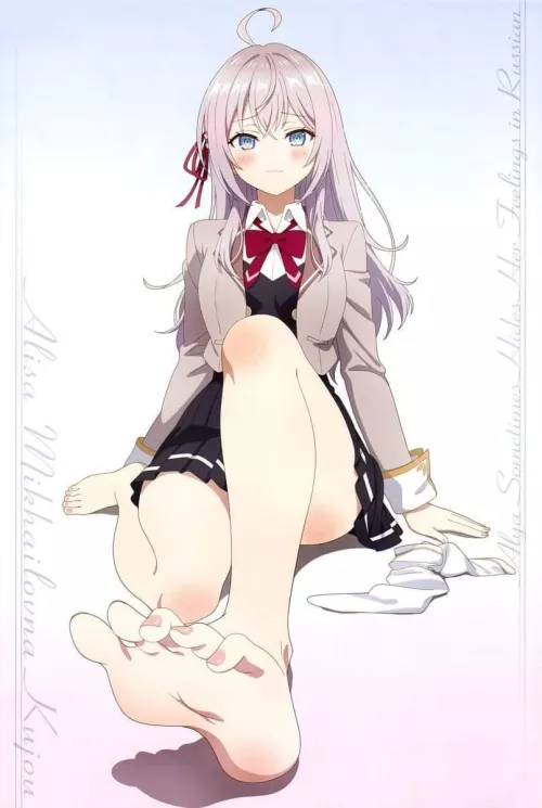 Alya sometimes gets embarrassed in Russian 