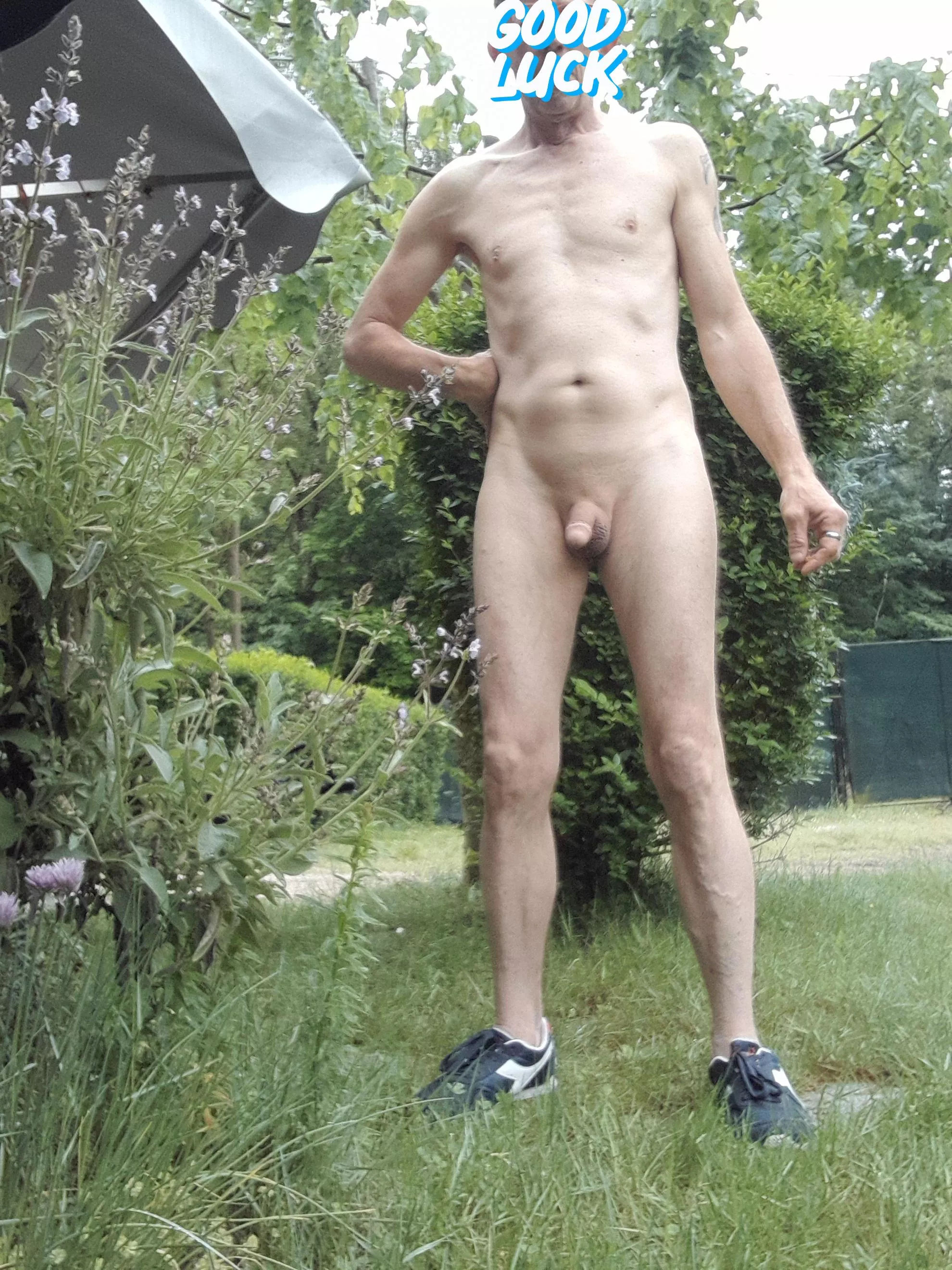 an early morning walk outdoors