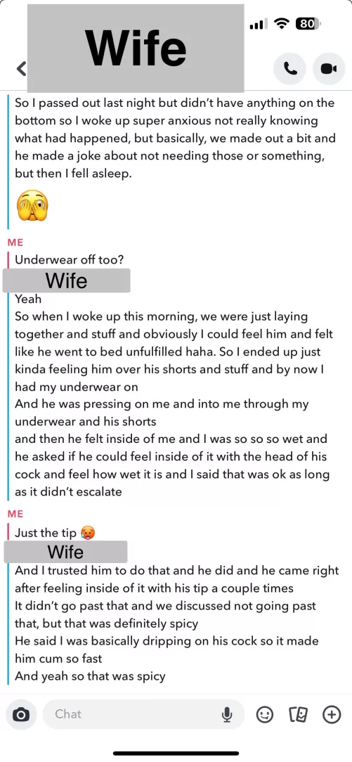 Another man came in my wife’s pussy for the first time since we've been married