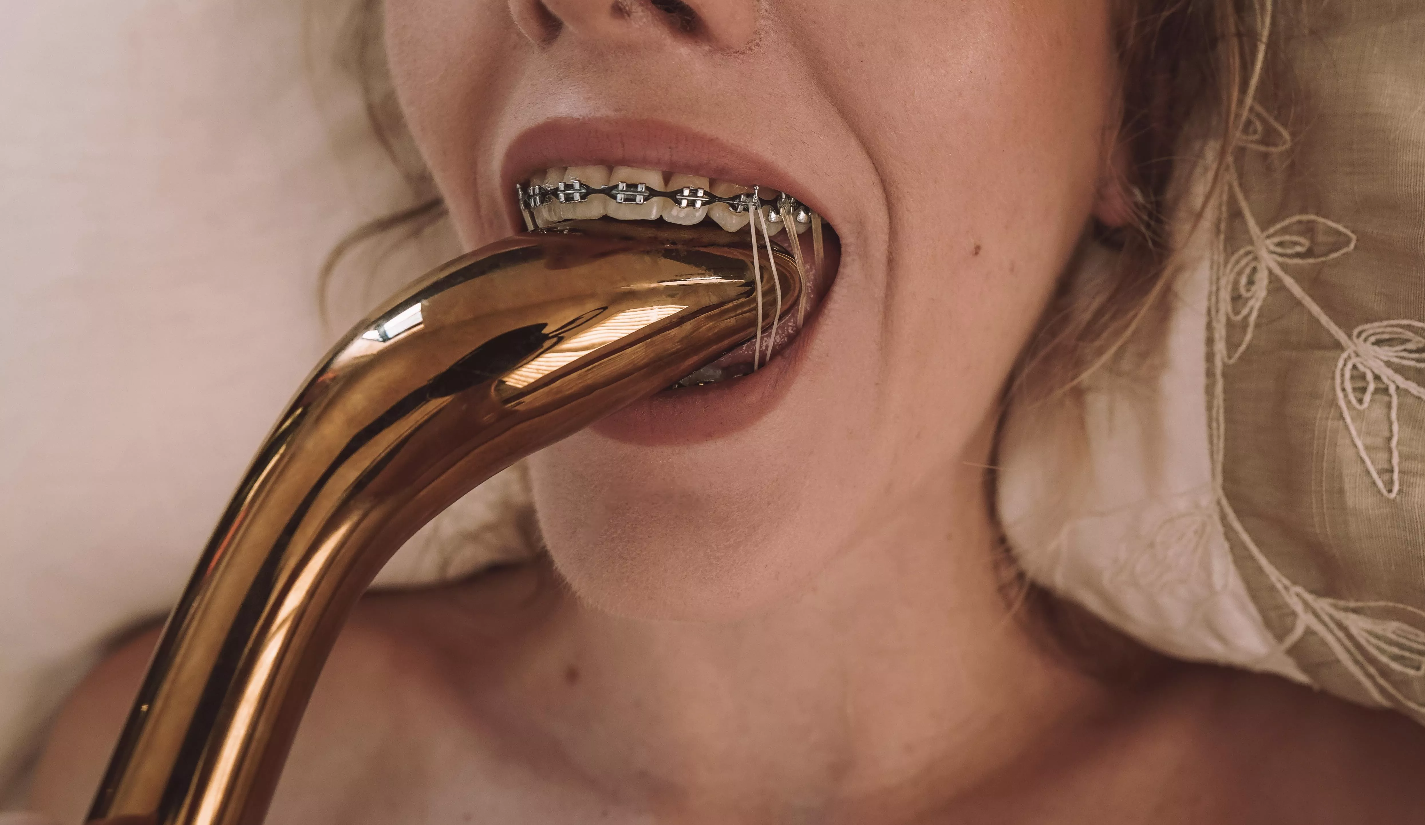 Braces JOIs are the best, especially when all the elastics start snapping