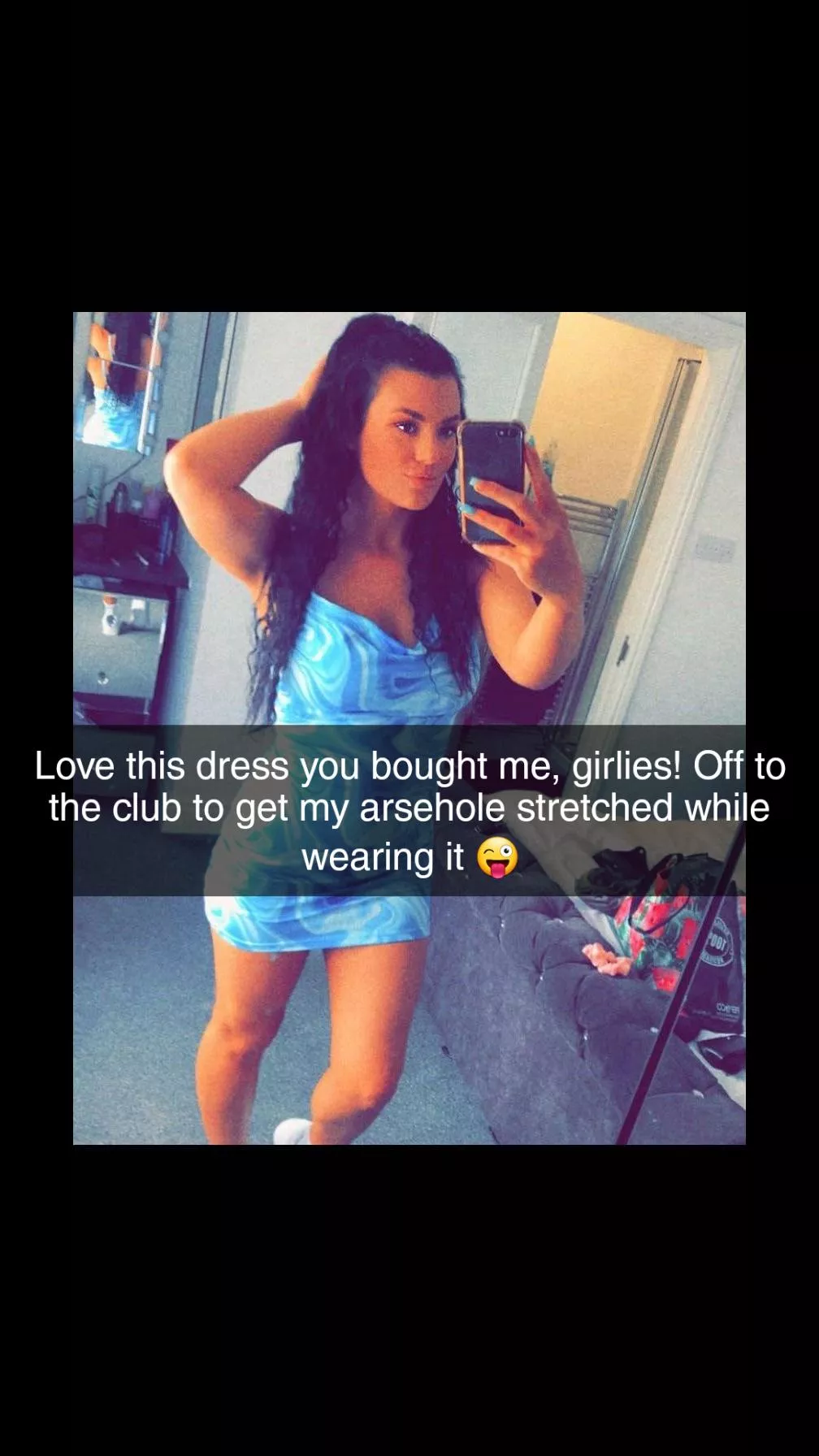 British university slut loves the birthday present from her friends...