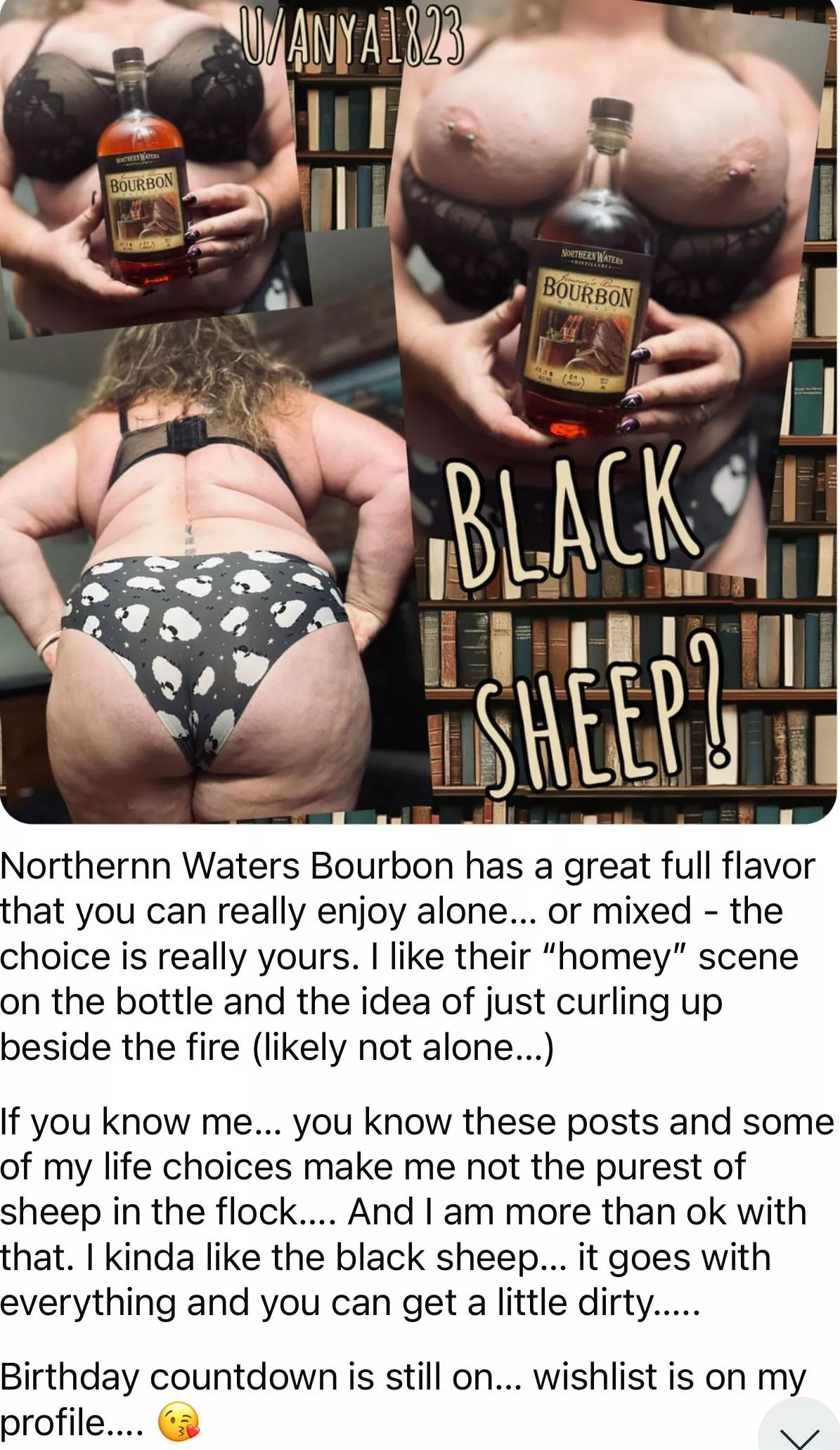 BW: Just a little lamb… 