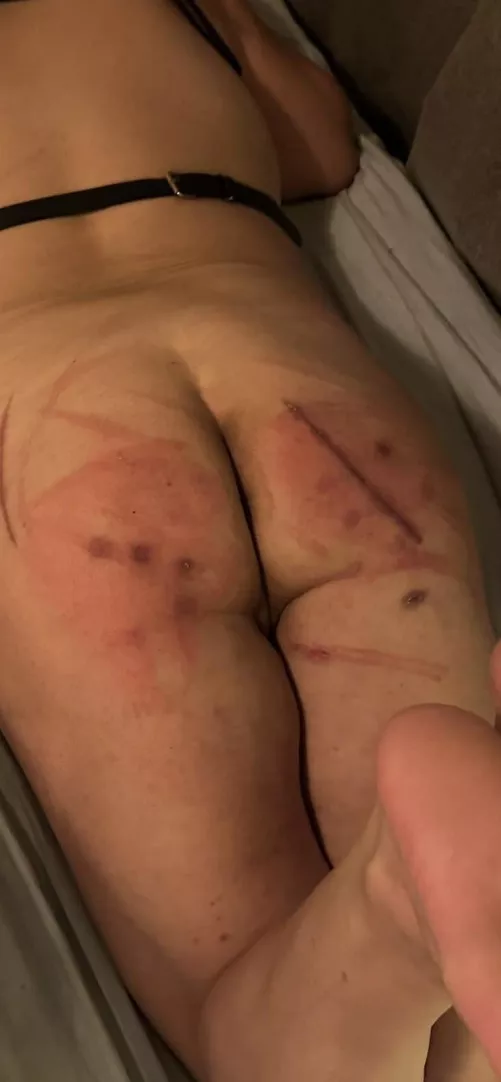 Can you see what made the different marks? 