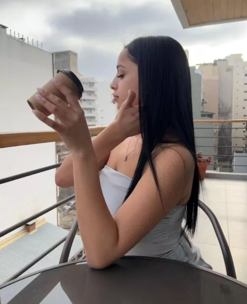 Cold coffee morning!