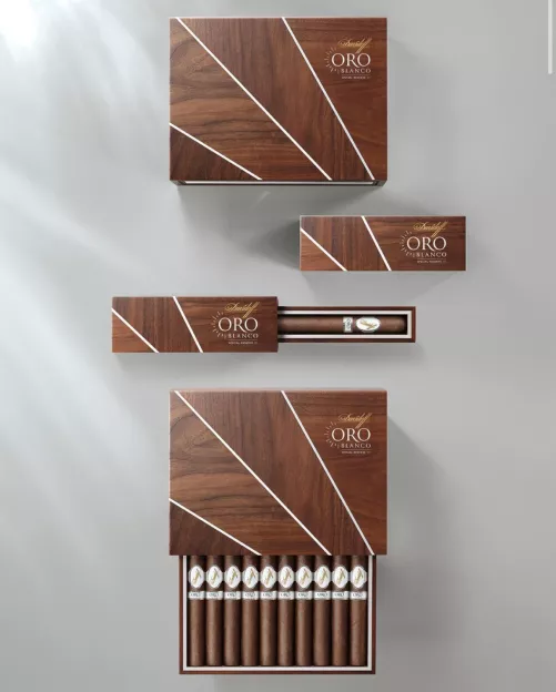 Davidoff’s New Oro Blanco 111 is $750/stick