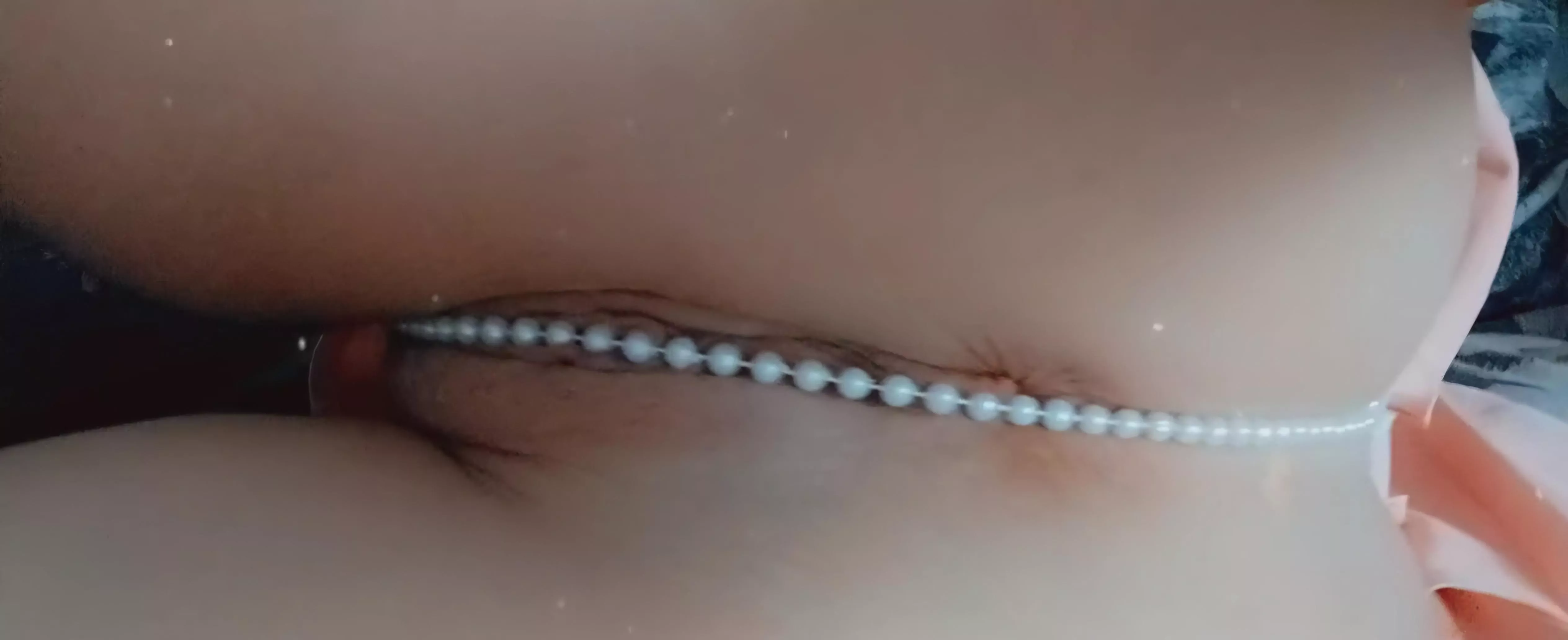 Do you think pearls belong on my neck? 