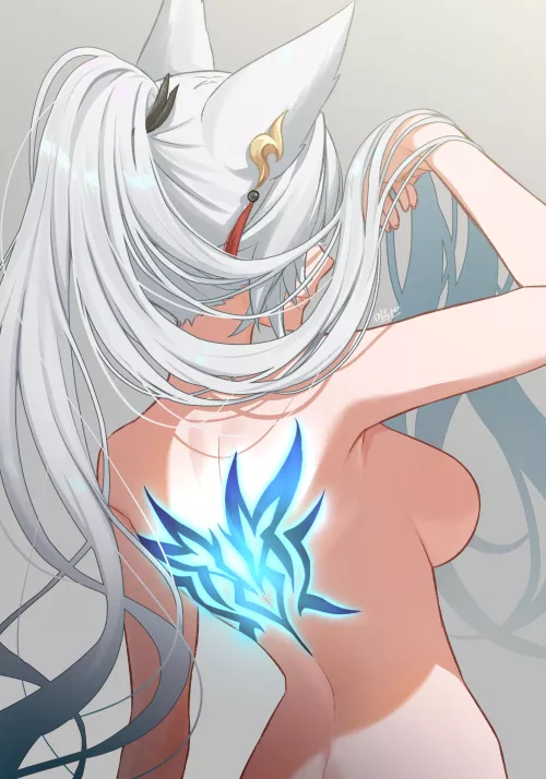 Feixiao's back tattoo