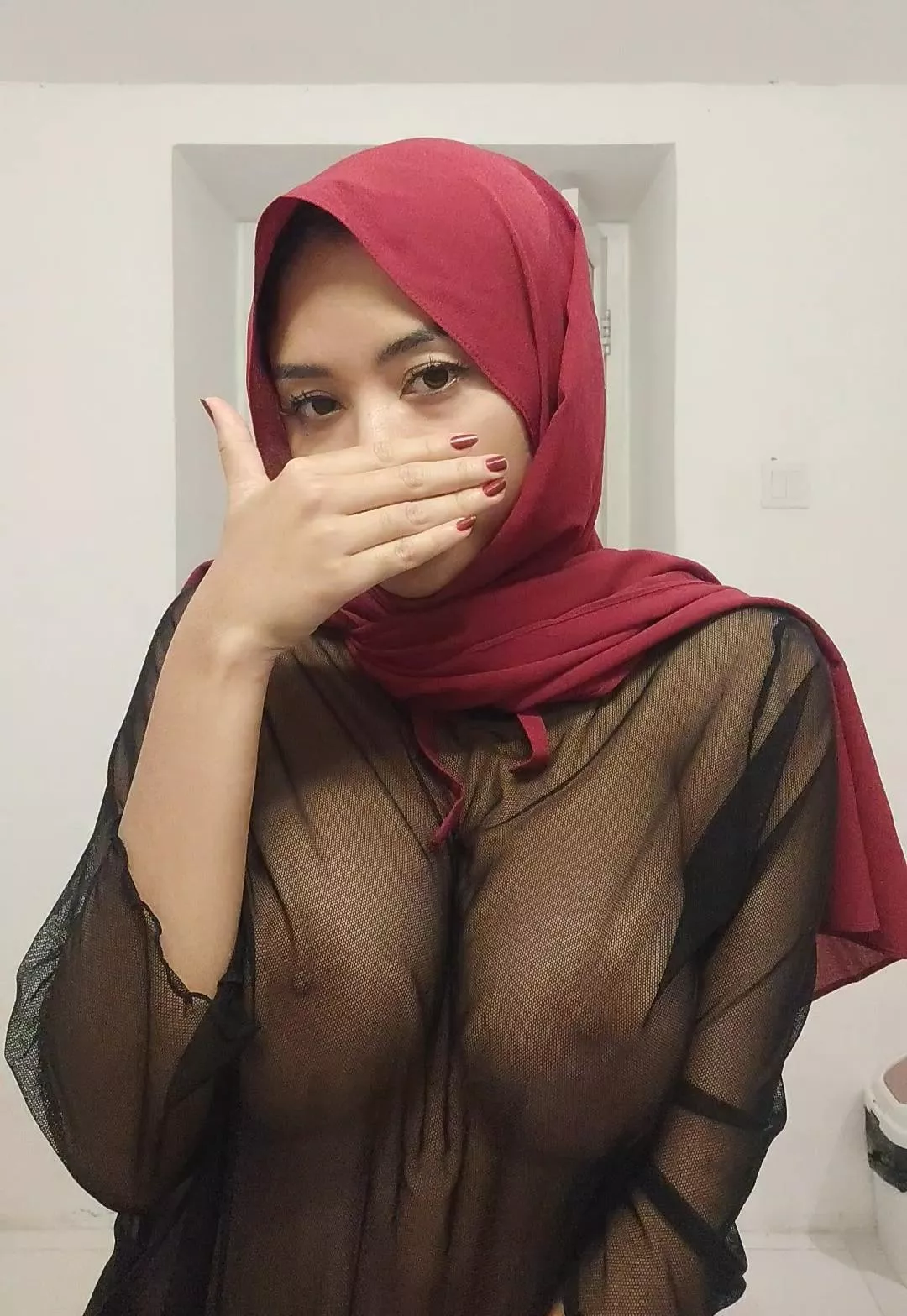 Forgive me for dressing like this in front of your friends 