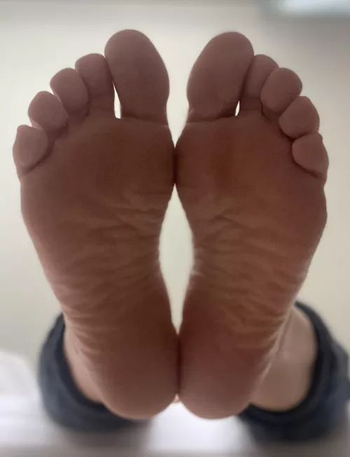 Get under my feet…