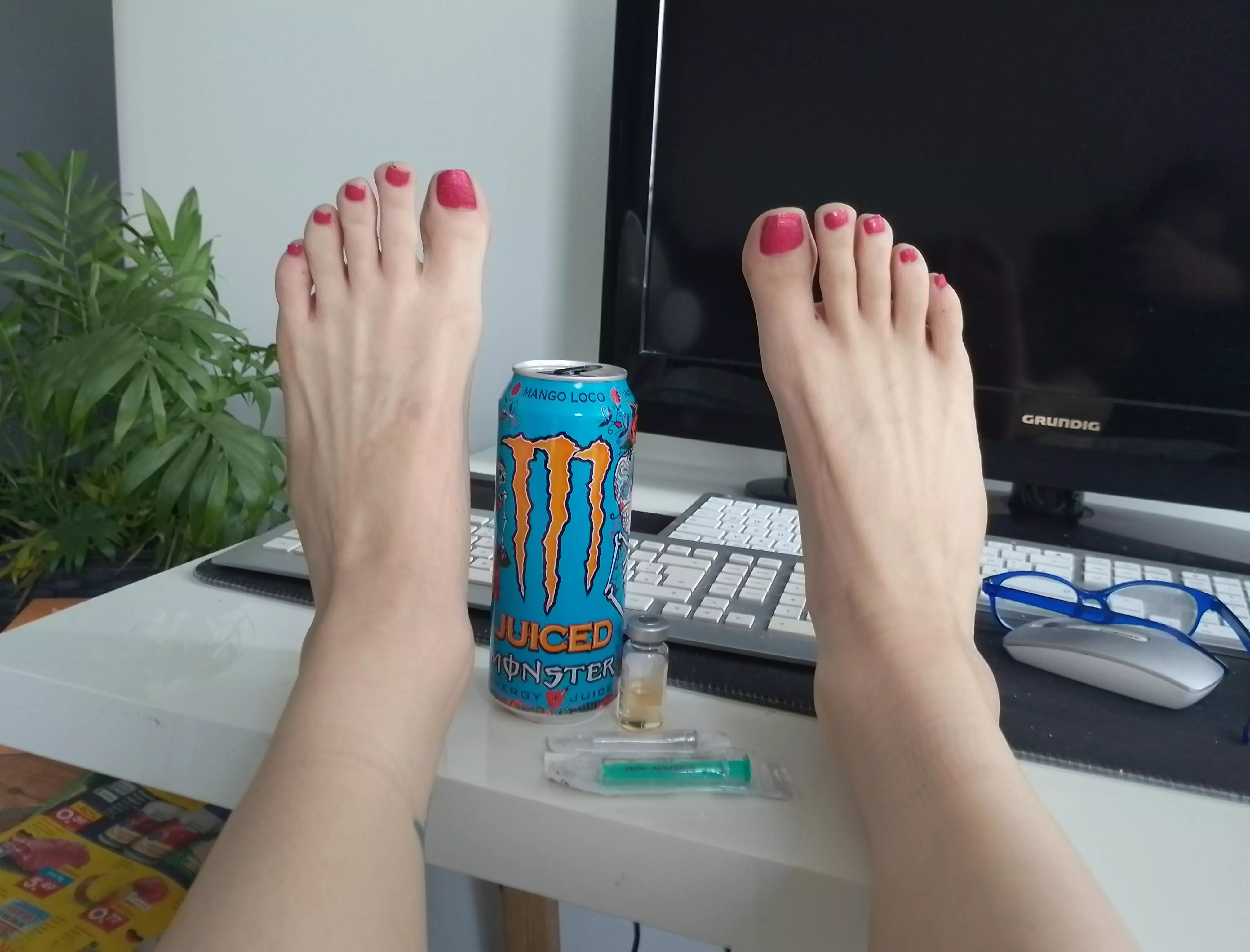 Girljuice & Feet today! ❤️💋