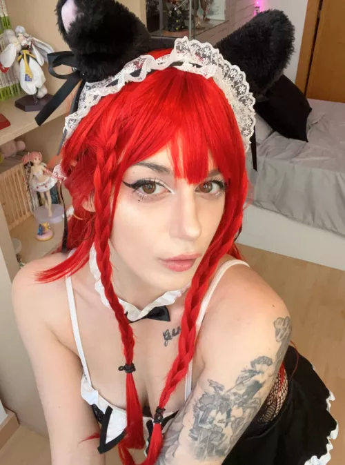 Giving you a view while I'm cleaning for you