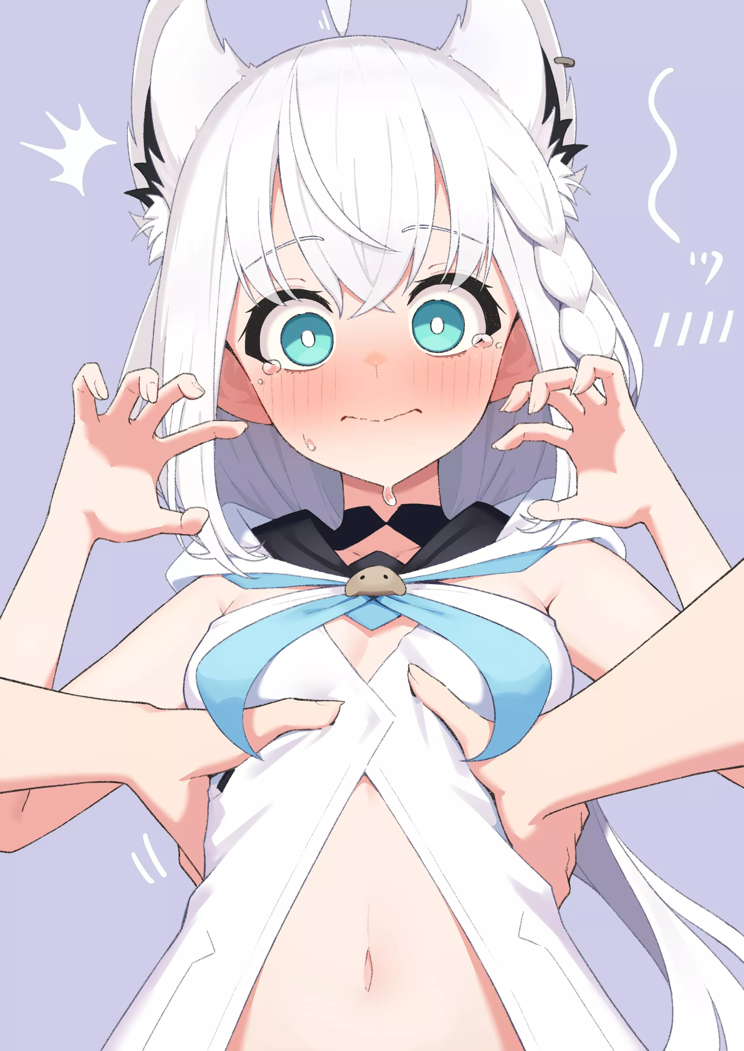 Grabbing ahold of the fox