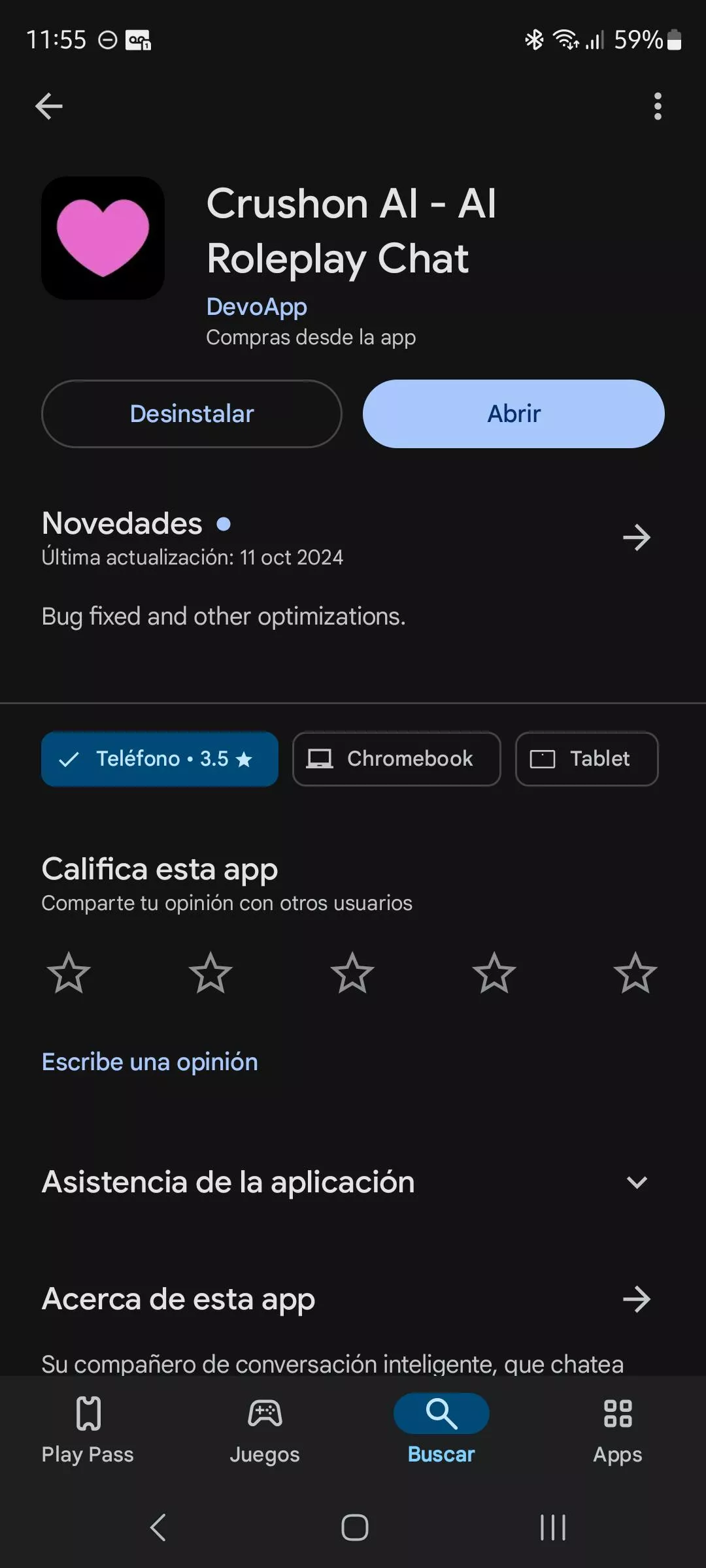 Hello, i want to ask. Is this a fake crushon app?