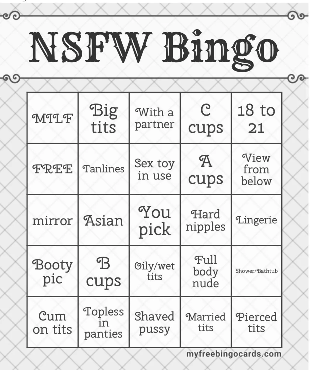 Help me get my first ever bingo 