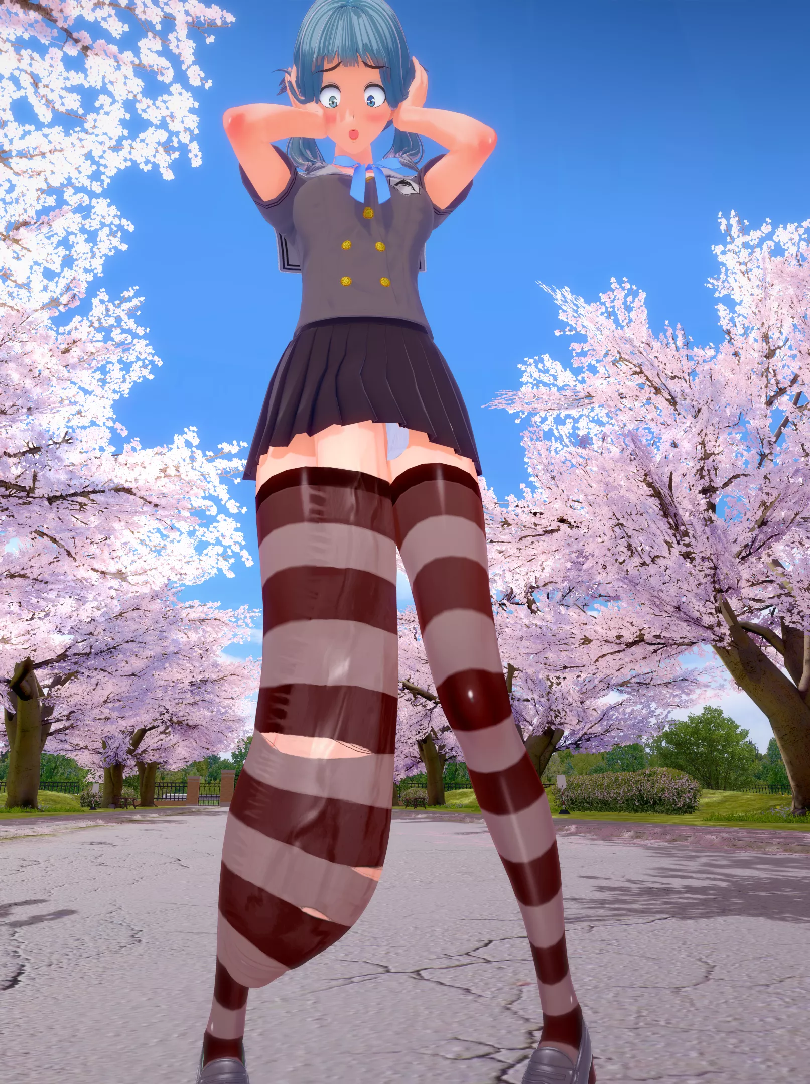 Her stocking wasn't the best hiding spot. (JDelta)