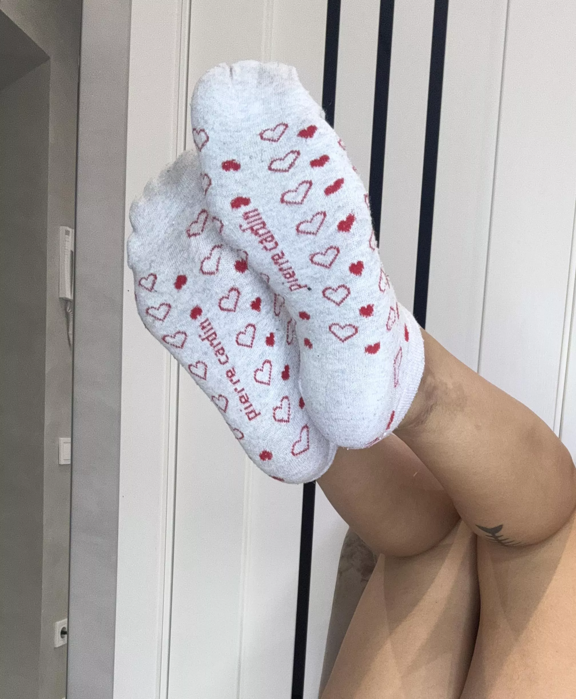 I hope my socks make you happy