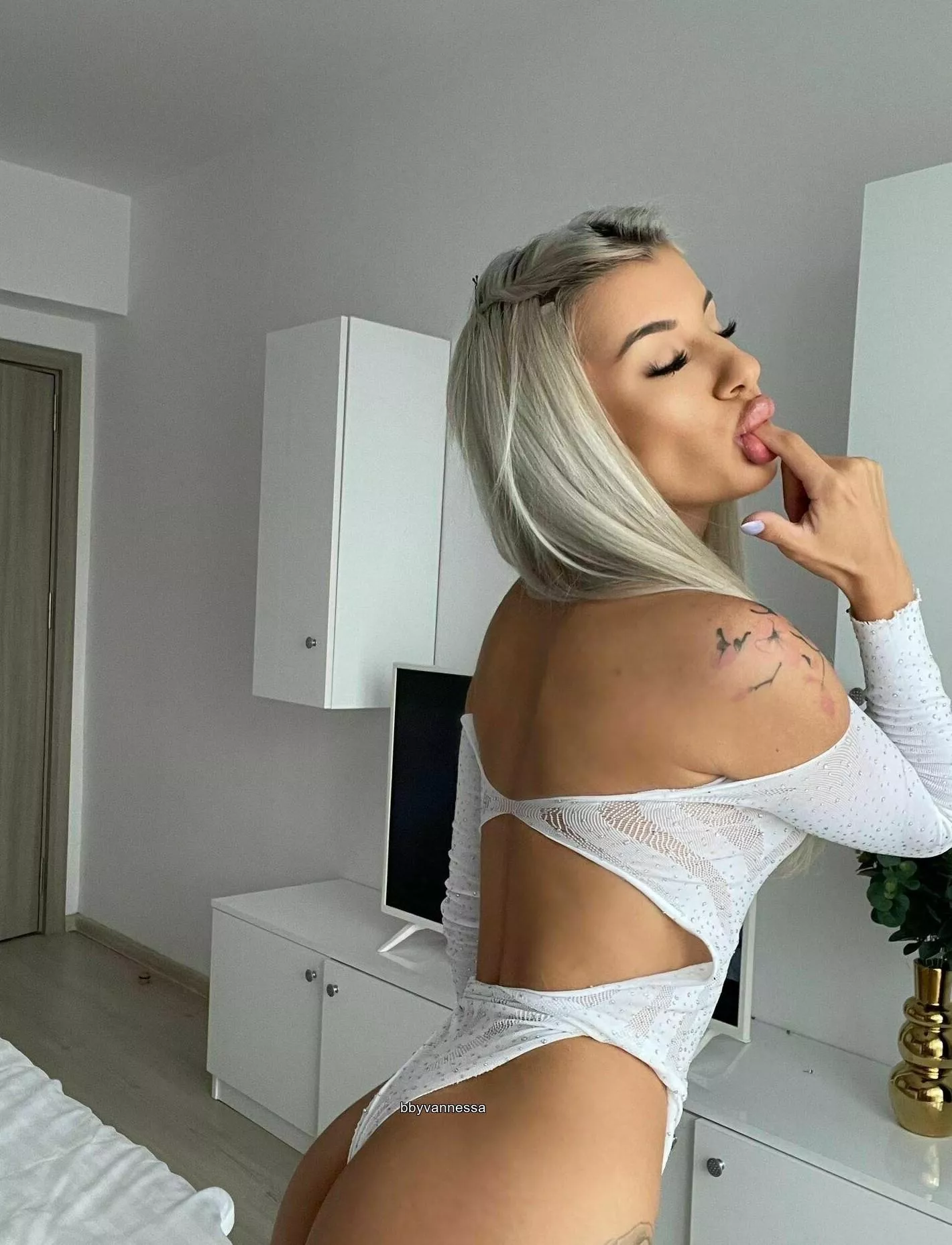 I hope you appreciate this bodysuit.