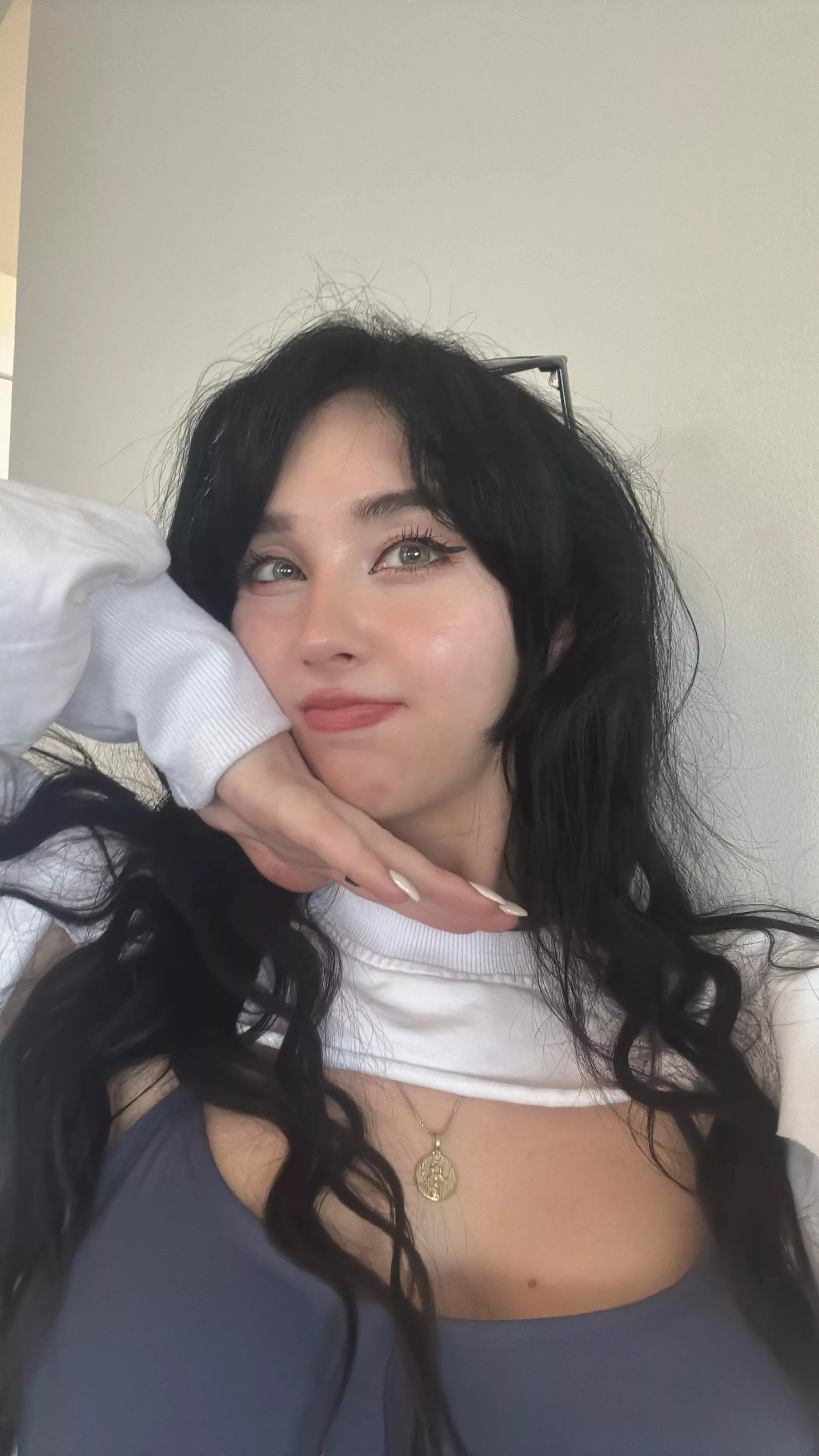 I never get tired of my pale face