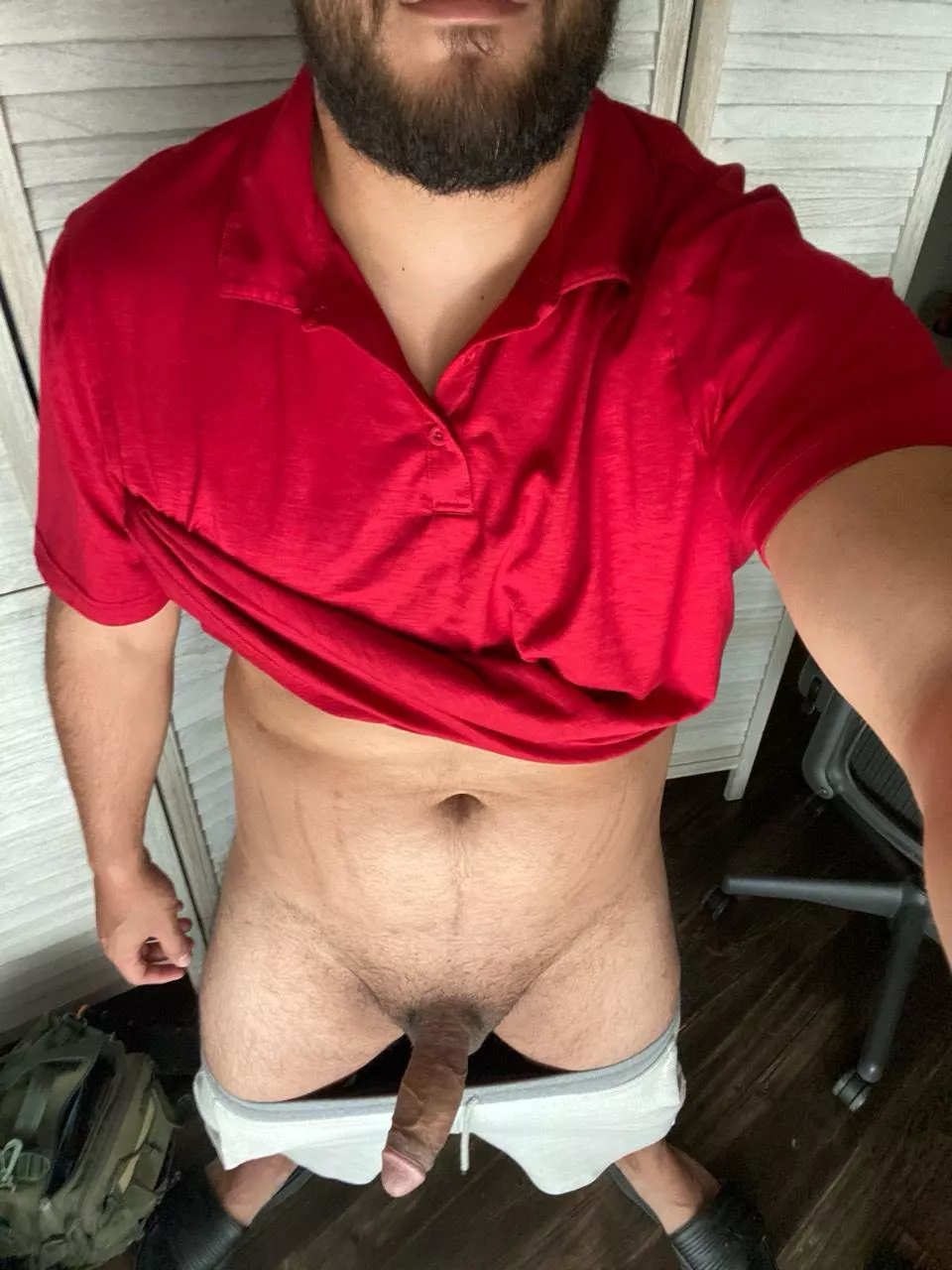 I wonder if my neighbors saw me take this pic. 