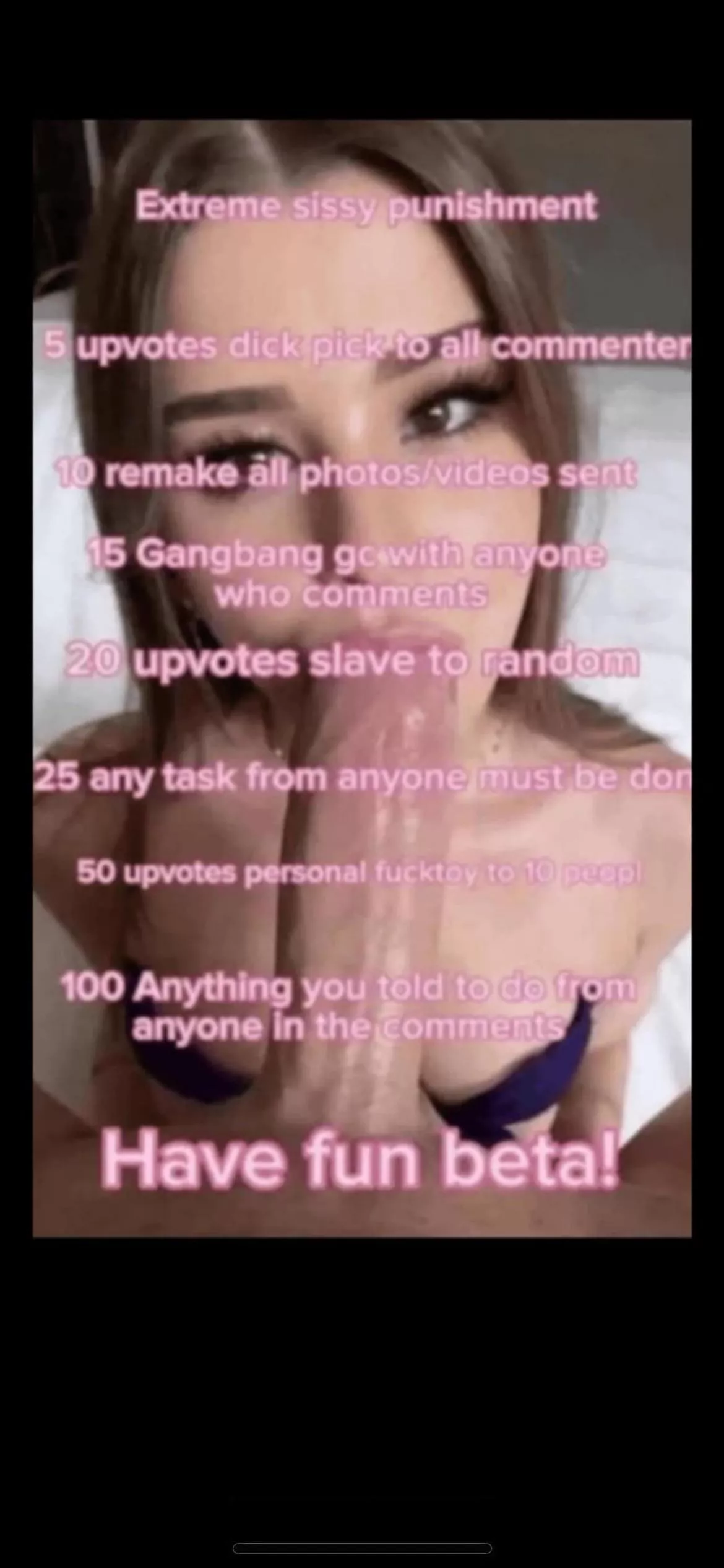 j19, geile sissy doet veel!