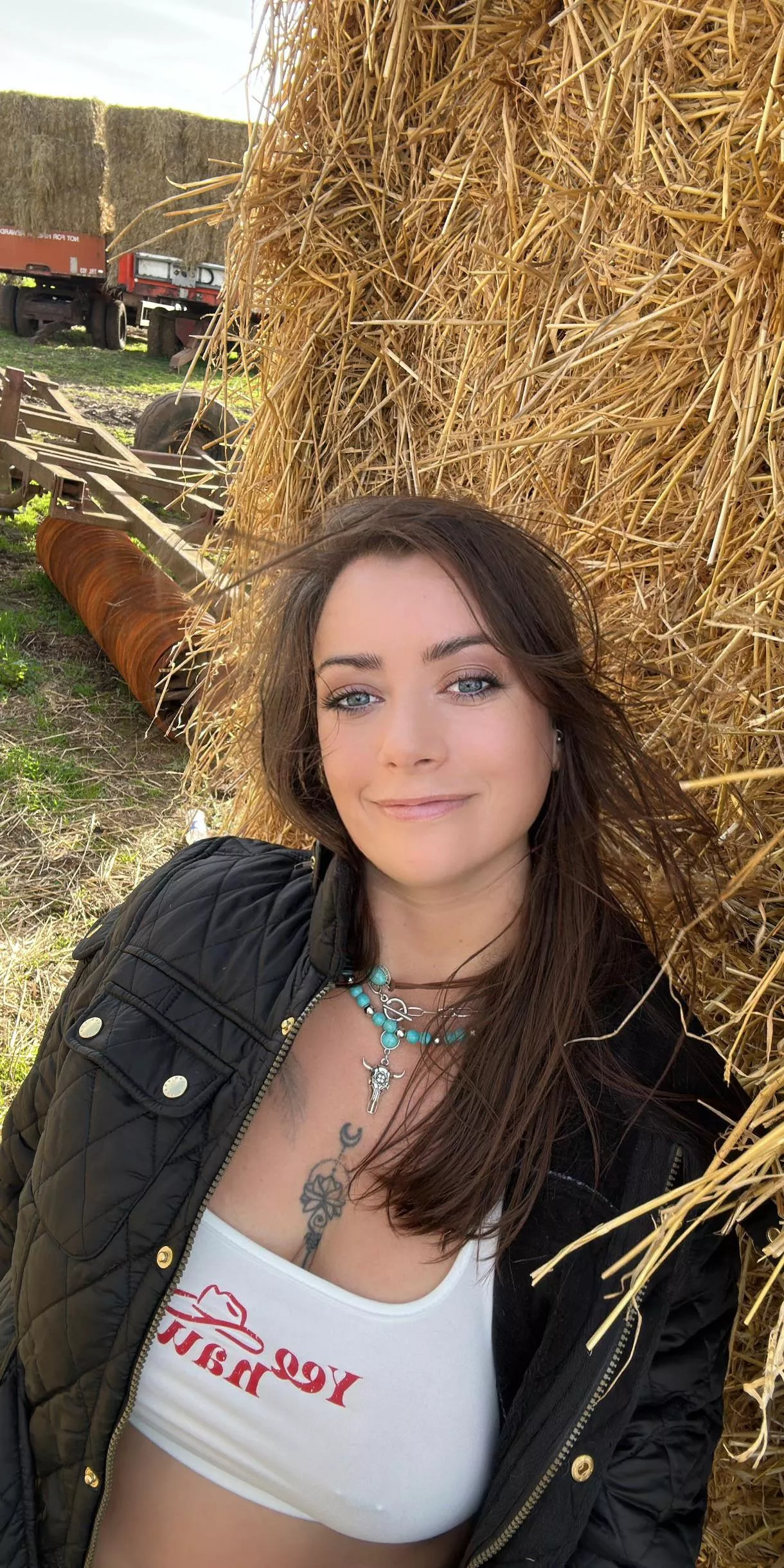 Join me in the haystack! 