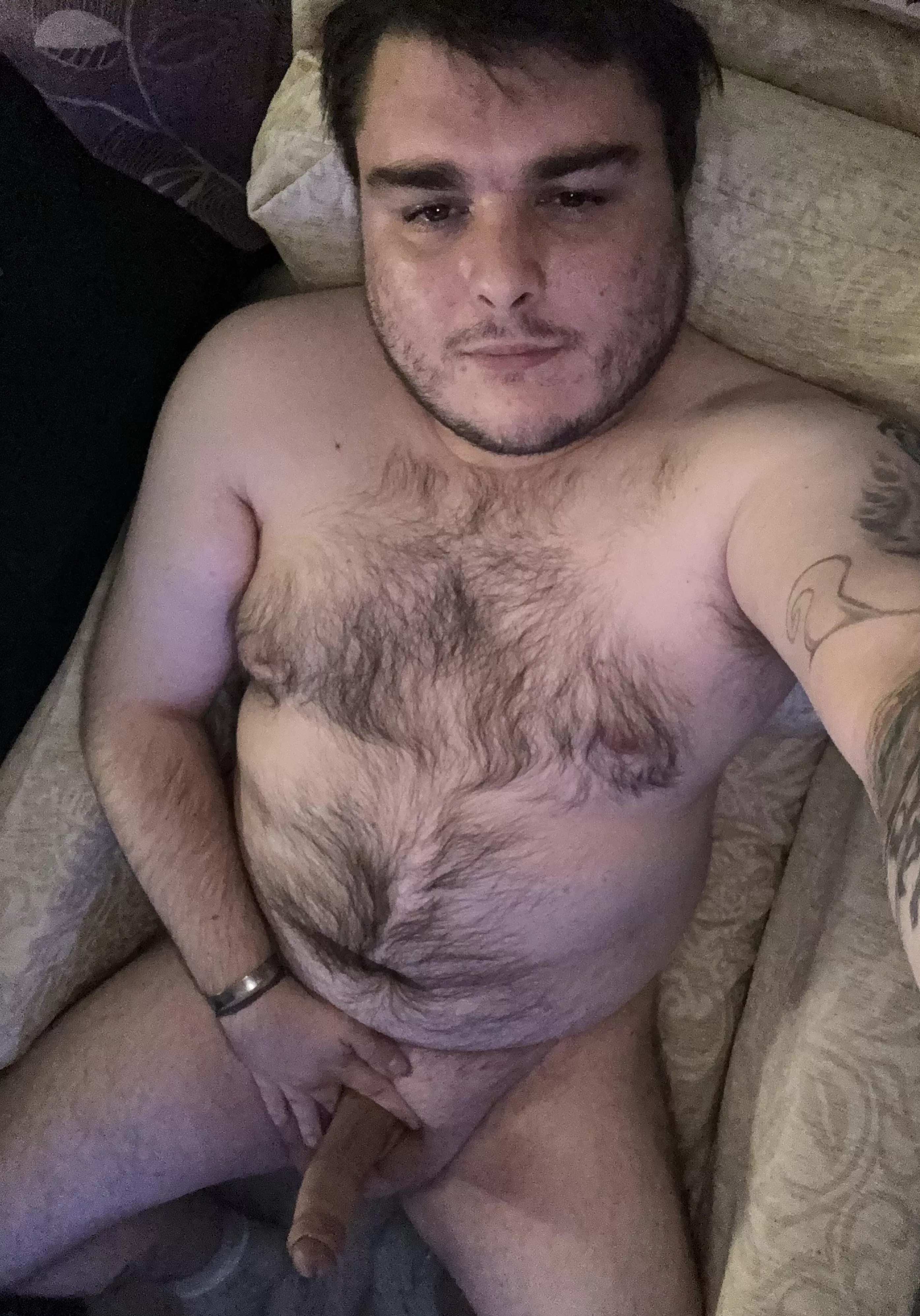 Just a big hairy virgin.. who wants to help change that ?