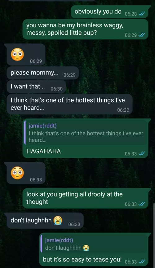 just a harmless tease~♪