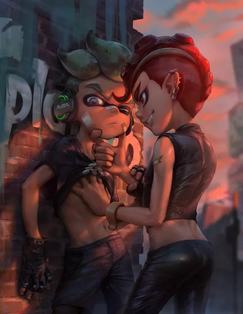 Just two dudes being cephalopods (beitemian)