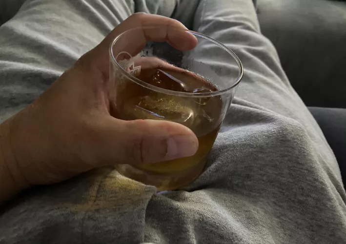 Love a bourbon to end a long day 🥃