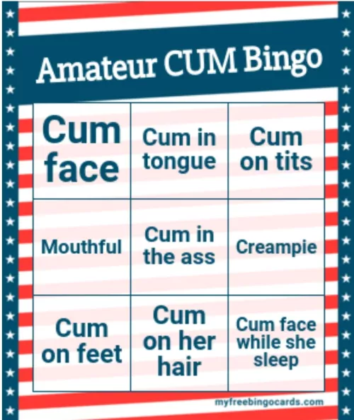 M29 , help me to start that special bingo card ! I'll post the result ! Thanks you 