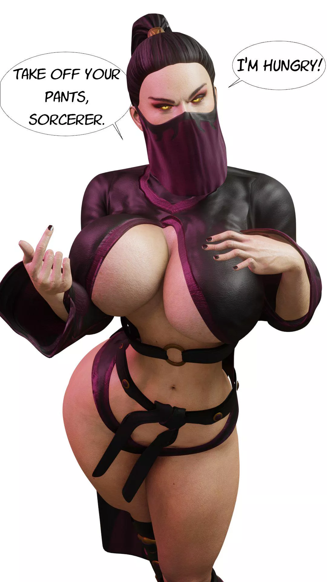Mileena - Is telling not asking (ohmaddoge)