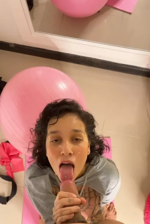 my face received a good scrub