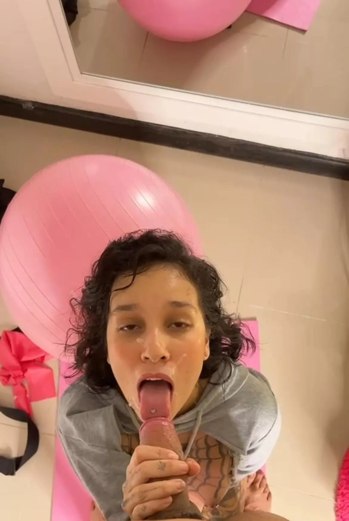 my face received a good scrub