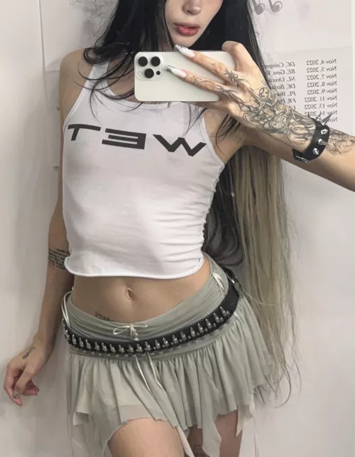 my friends look over there all the time