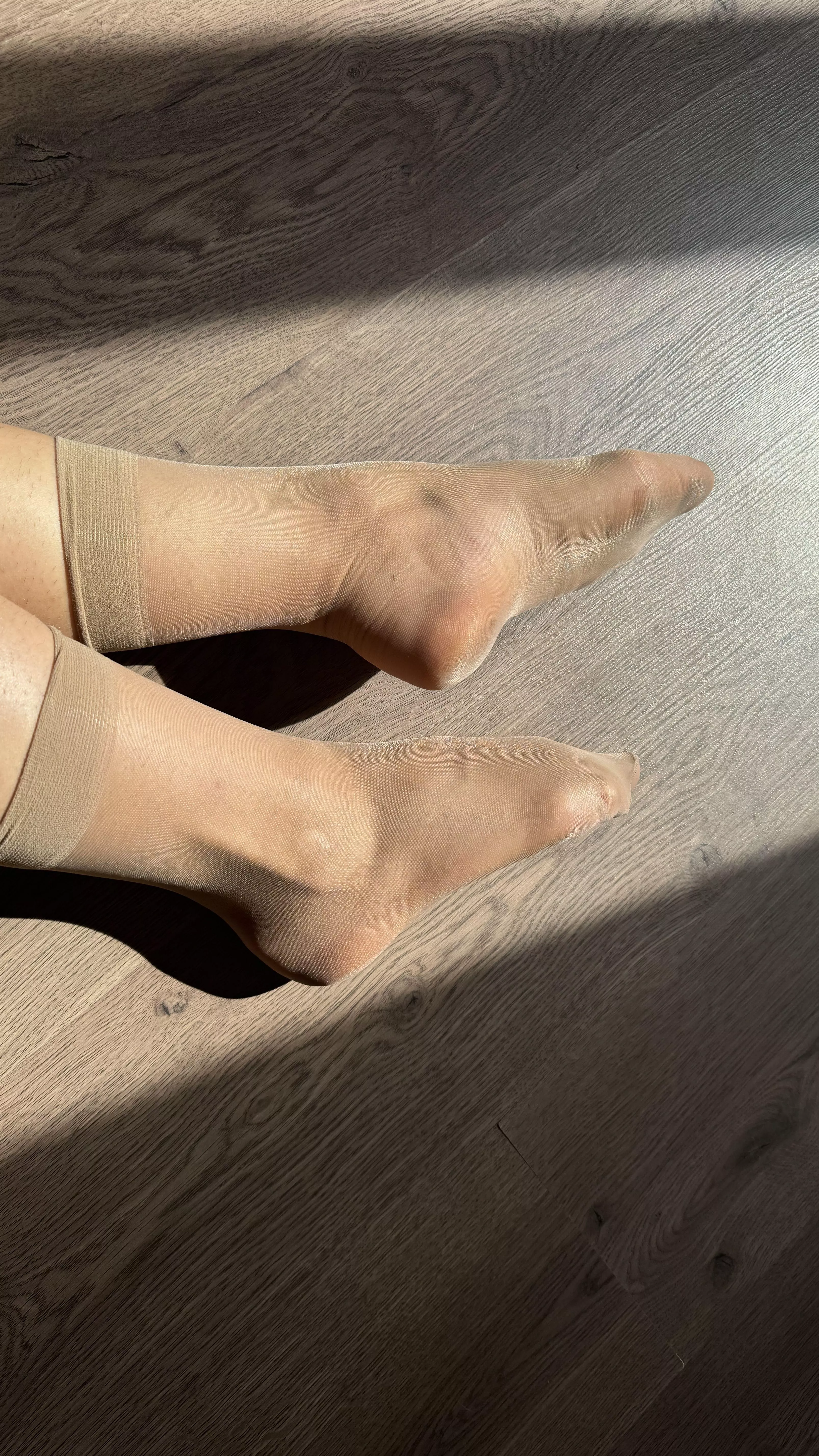 My nylon soles look so delicious