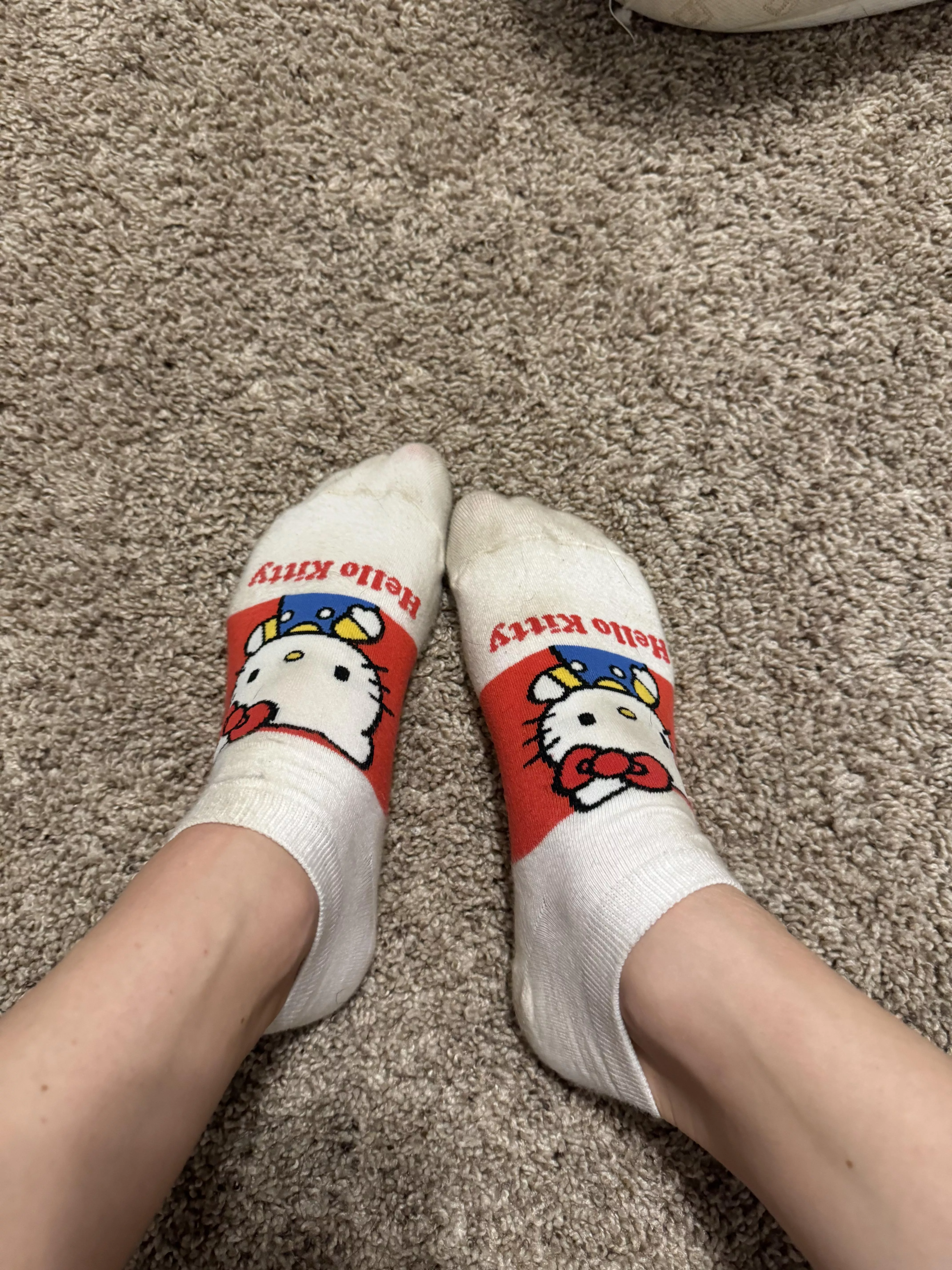 My stinky Hello Kitty socks 