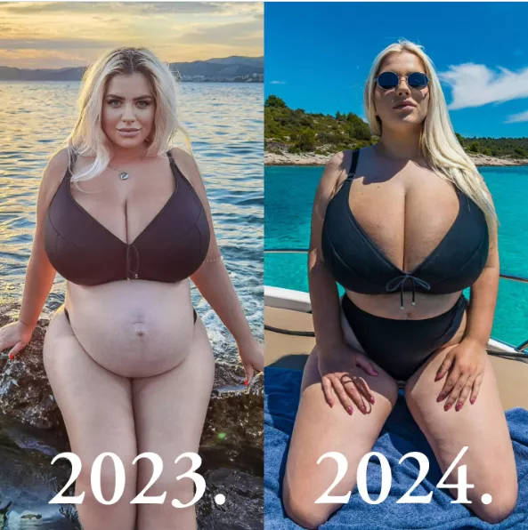 ninaphoenix_
Same bikini, one year of difference. π
I love my body. 
ninaphoenix_
Same bikini, one year of difference. π
I love my body.