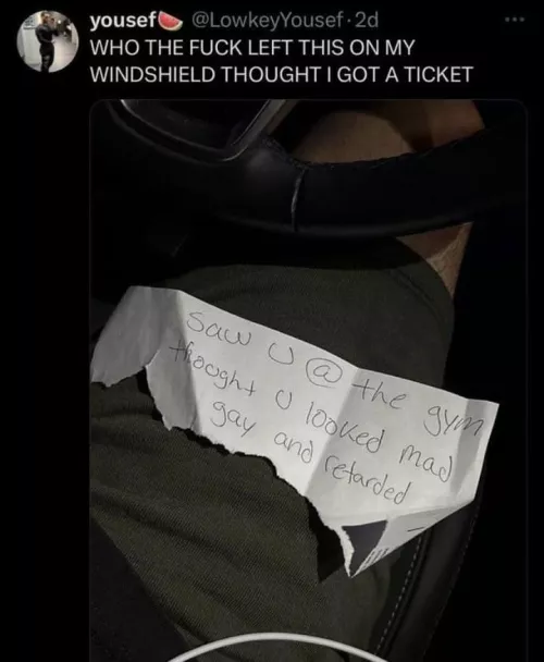 Nobody every compliments me like that