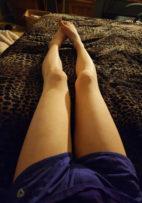Nothing beats freshly shaved legs hehe