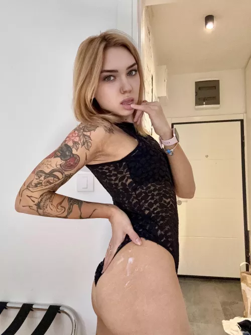 Obsessed with little black bodysuits