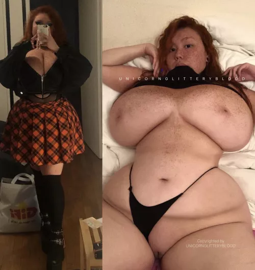 [OC] this phat puss cant be hidden under a skirt!