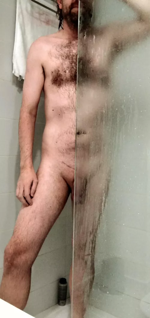 Oh hello. You've caught me mid-shower. Let me grab a towel 