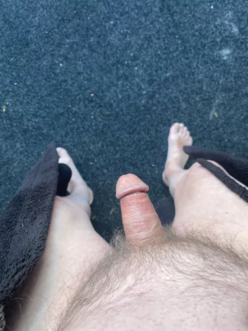 Oiled up for a ……