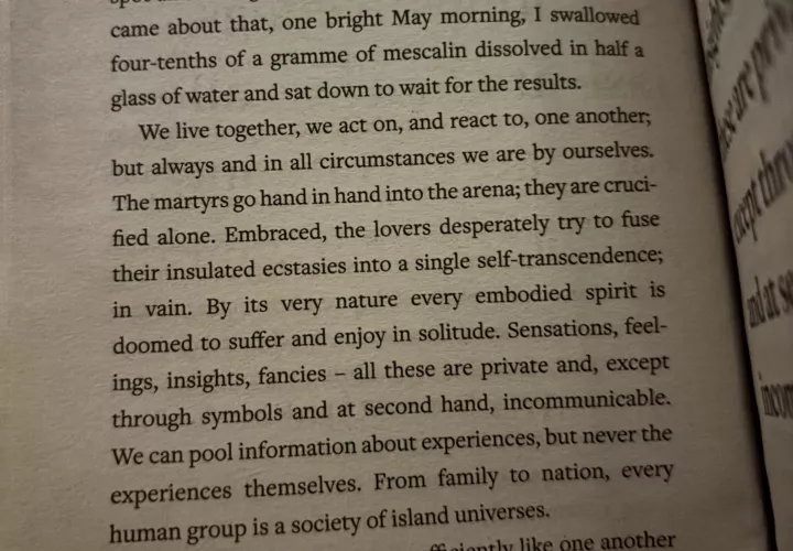 One of the most perf descriptions of psychs