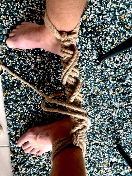 Practice makes perfect (selfbondage)